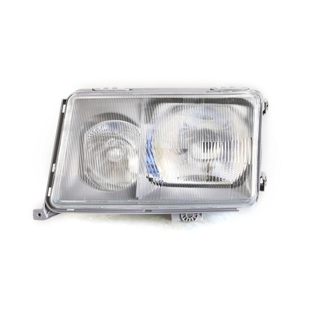 WXQP Scheinwerfer-Komplettsets für Mercedes E-Klasse W124 Halogen Scheinwerfer links OE 1248200161 A1248202161 1248203559 optimaler Ersatz und einfache Montage