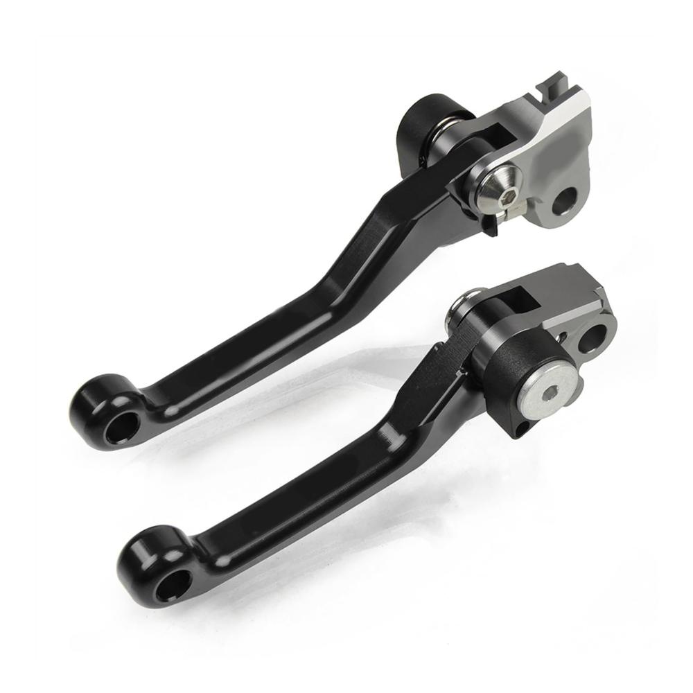 Kupplungs- & Bremshebelset für Ducati Monster 696/ABS (2008-2014) - Hochwertige Motorrad Brems- und Kupplungshebel Schwarz Motocross Zubehör Dirt Bike Teile