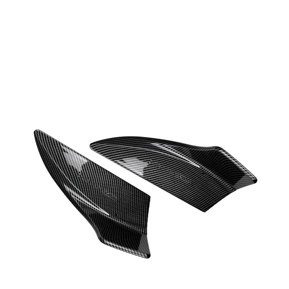 Auto-Frontstoßstangen-Seitensplitter Lüftungsschlitz Einlass Unterer Spoiler Canards-Dekoration Carbon Fiber für Mercedes Benz C-Klasse W206 Limousine 2022–2023