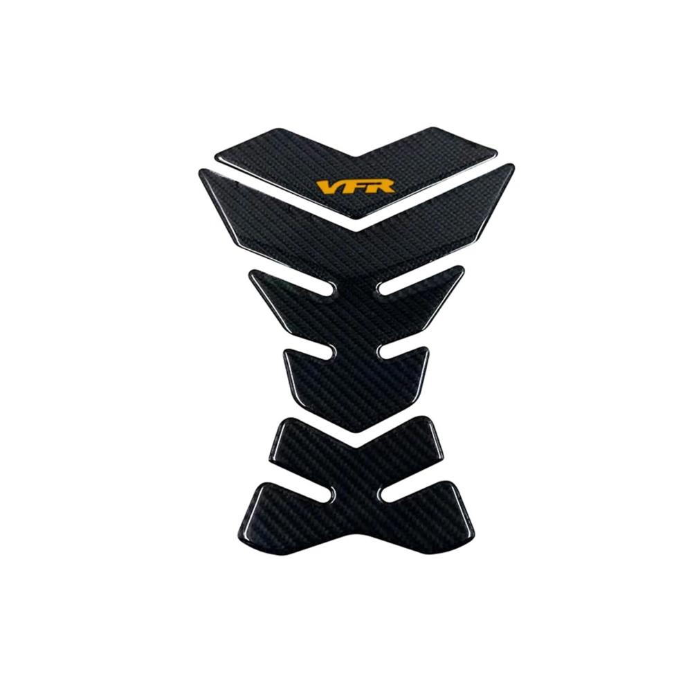 Tank Pads für HONDA VFR 800 800F 800X 1200 1200F 1200X 400 Motorrad - Carbon Fiber Kraftstofftankaufkleber Schutzaufkleber für Motorradtankpad