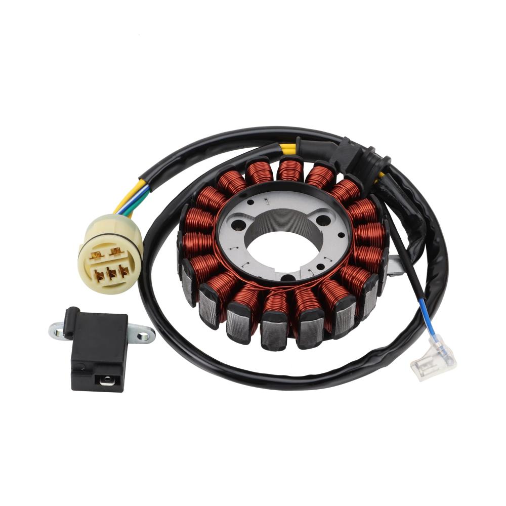 18 Spule Motorrad Magneto Stator Spule Zündgenerator für TRX350 FourTrax 350 Rancher 350 ES TRX350TM TRX350FM 31120-HN5-M01 31120-HN5-671 Ersatzteile