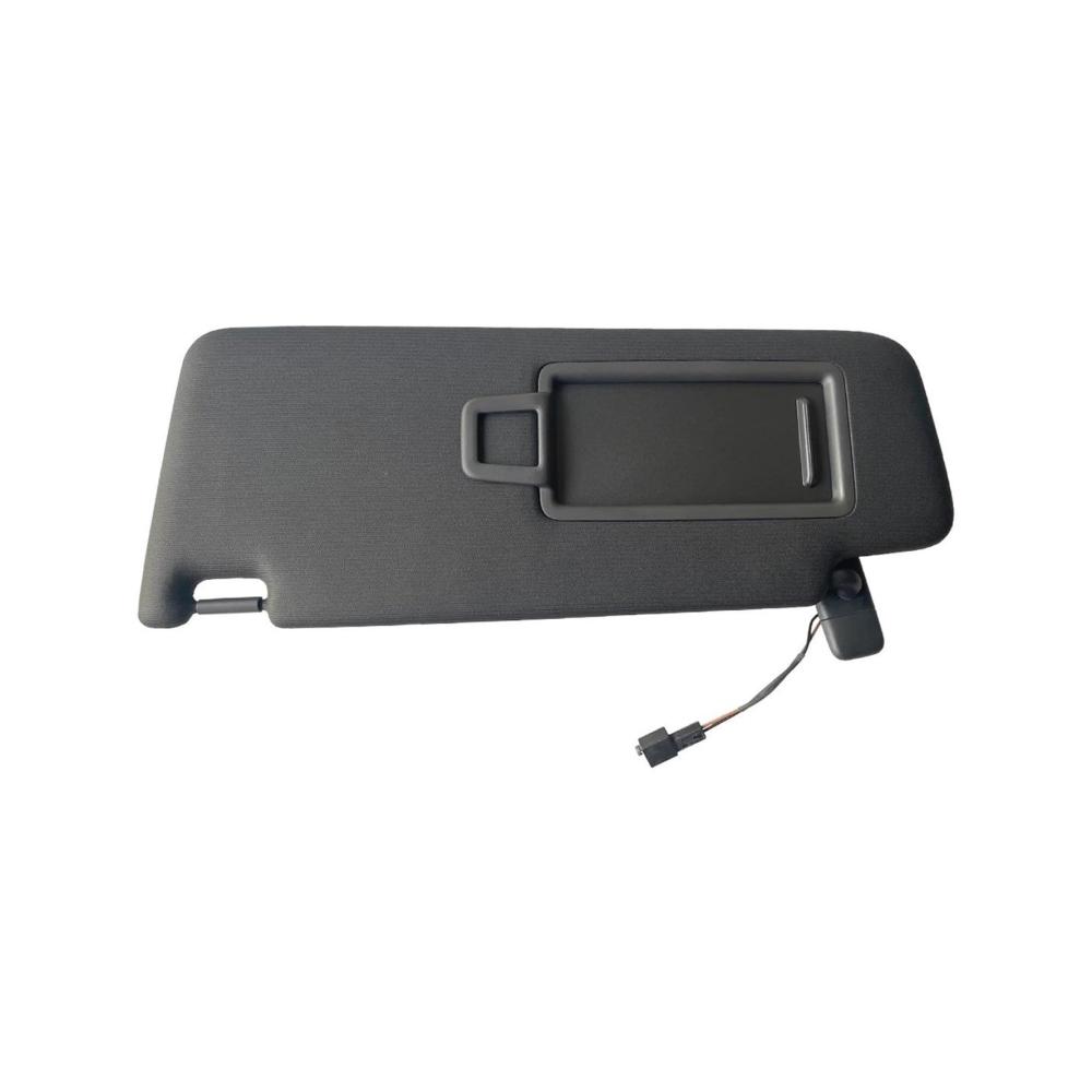 Auto Sonnenblende Schwarz Innen-Make-up-Spiegel für Golf 7 GTI R Passat B8 MK7 GLI A3 A7 Rapid – Sonnenblendenzubehör 5G0857551