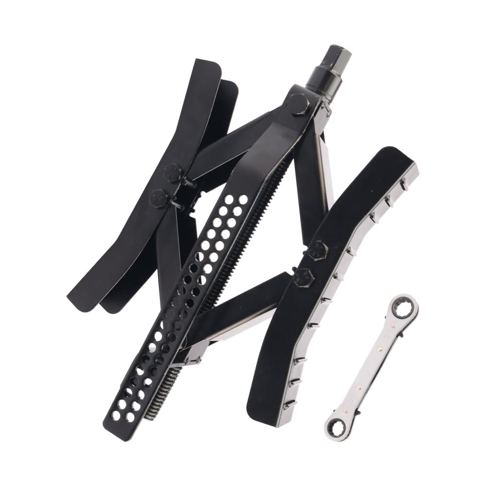 Radvorleger X-Chock für Wohnmobile & Reiseanhänger 2-10 Zoll Stabilisator robust & rostbeständig Anti-Bewegung Wheel Chock Stabilizer für RV