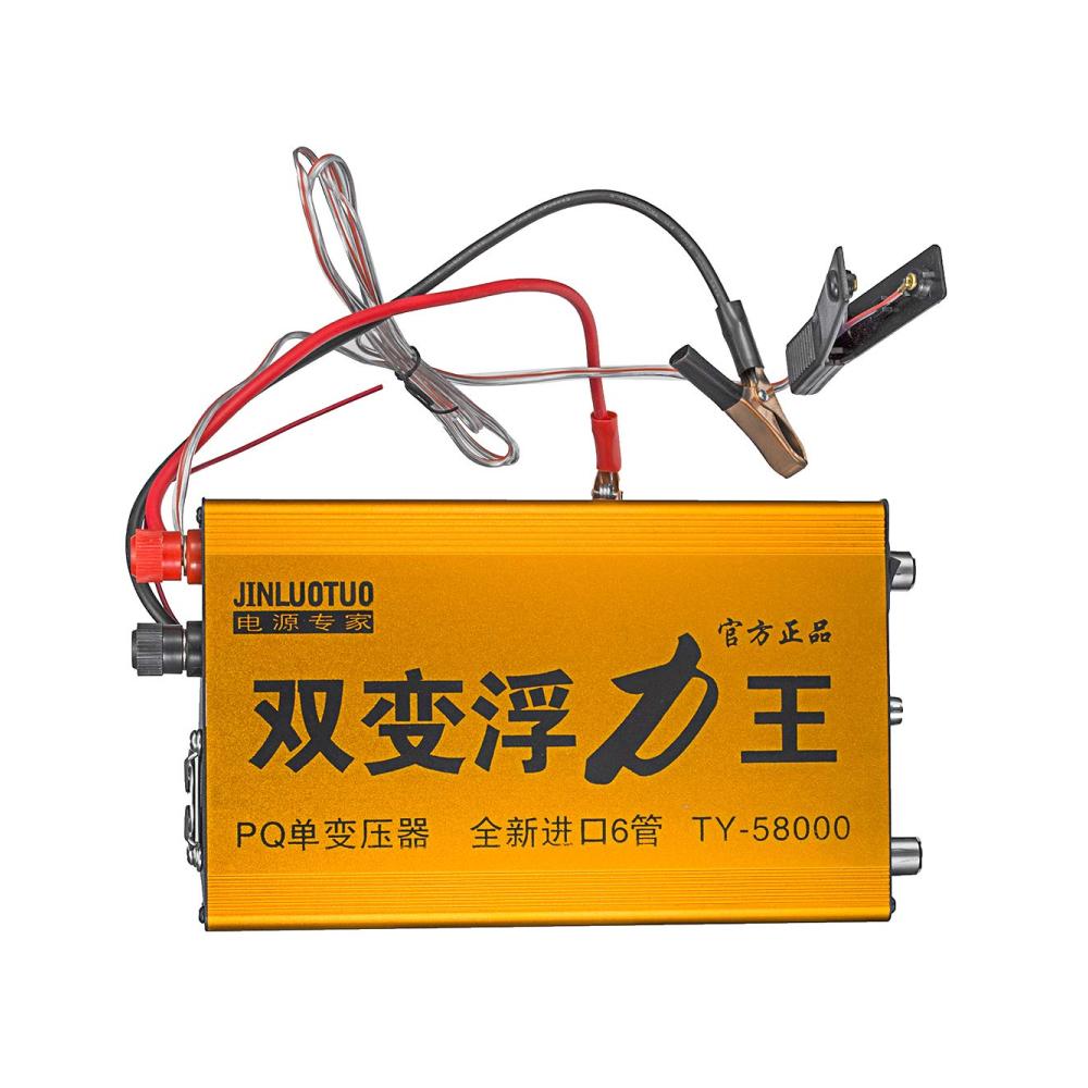 Stoßfänger Ultraschall Wechselrichter Kopf 58000V Elektro Fisher Shocker Stunner Spannung Booster 12V Batterieregler - Hochleistungs-Stoßfänger für Effizienz
