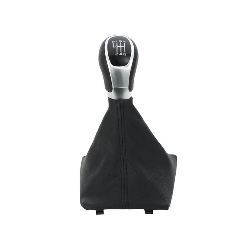 Leder Schaltknauf für Gelly 6 (MT 6 Speed) – Auto-Innenraum Schaltknäufe Ersatz Zubehör stilvoller Schaltknauf für mehr Komfort und Eleganz im Auto