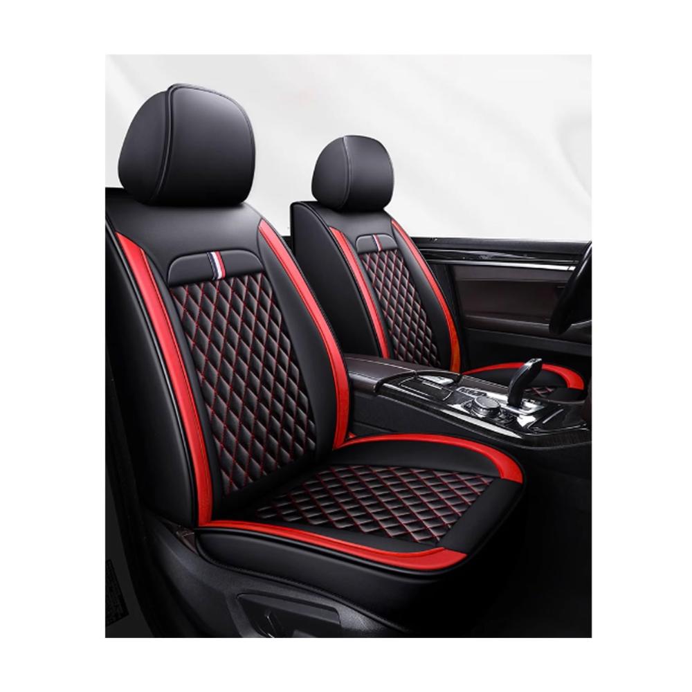 Auto Sitzbezüge Set für Nissan Juke/Qashqai/Maxima/Micra/Murano/Pathfinder 2000-2024 Wasserdicht Atmungsaktiv Rutschfest 5-Sitzer Leder Sitzbezüge