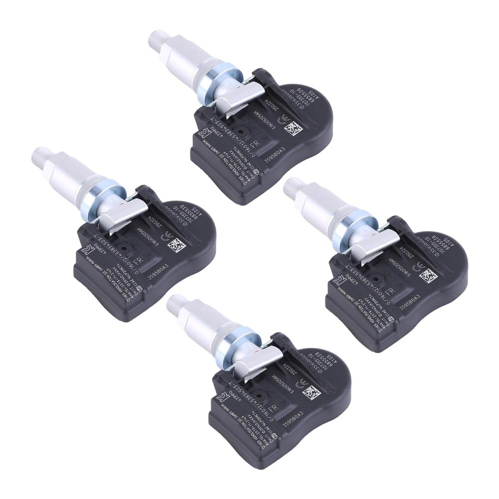 4x Ersatzsensoren TPMS Reifendrucksensor 6855539 kompatibel mit 1ER F20 F21 2ER F22 F23 F45 F46 433MHz - zuverlässige Reifendruckkontrolle für Sicherheit