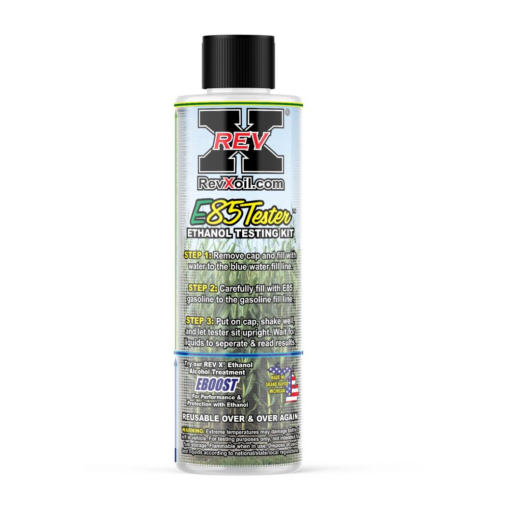 Kraftstoffdruckmesser für Benzin & Ethanol – REV-X E85T0501 – Präziser Test für E85 Kraftstoff – Einfach zu bedienen – Ideal für Auto- und Motorrad-Mechaniker