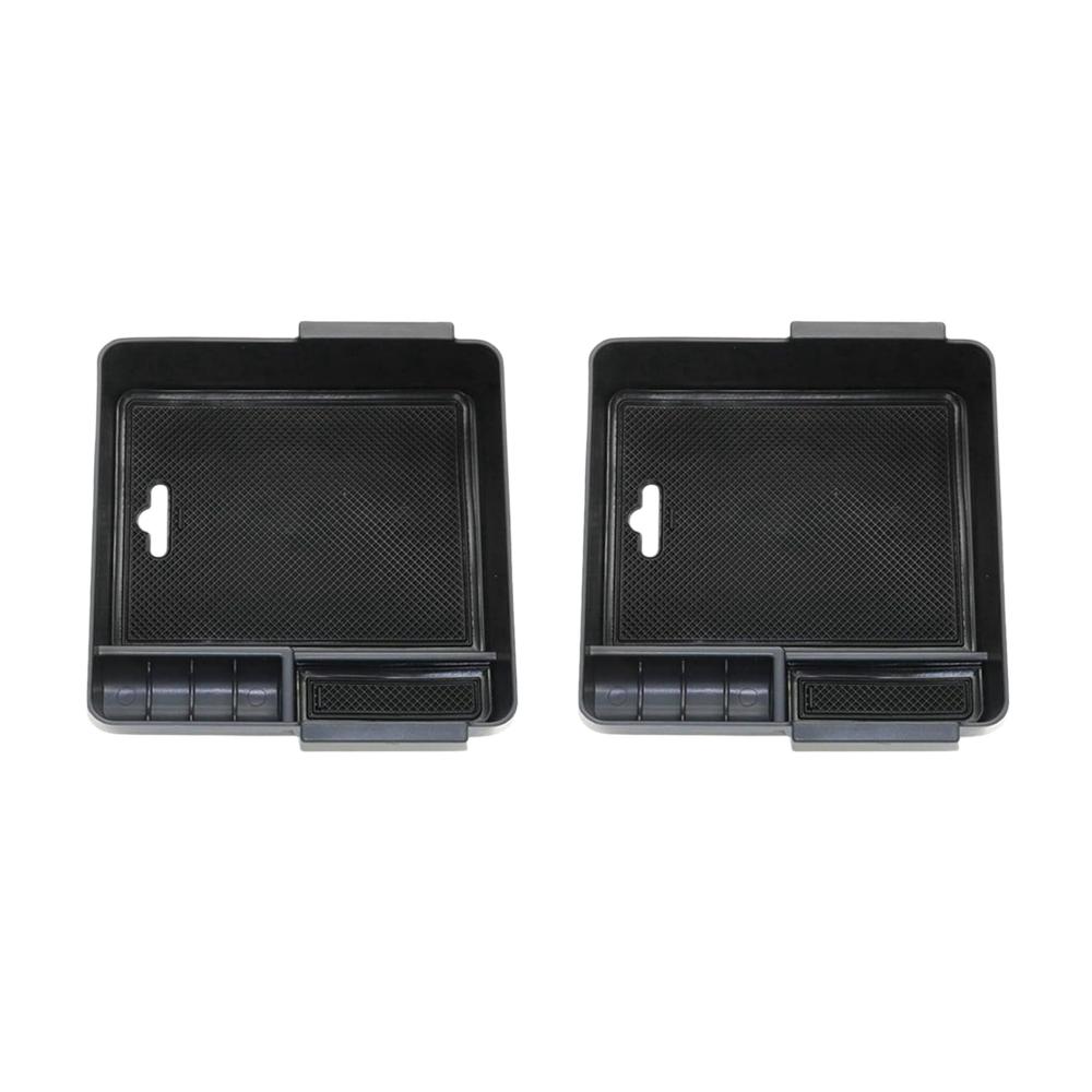 2x Auto Armlehnen Mittelkonsole Organizer Boxen für Sport 207-2018 - Aufbewahrung Tablett & Handschuhfach - Praktischer Auto-Zubehör Organizer
