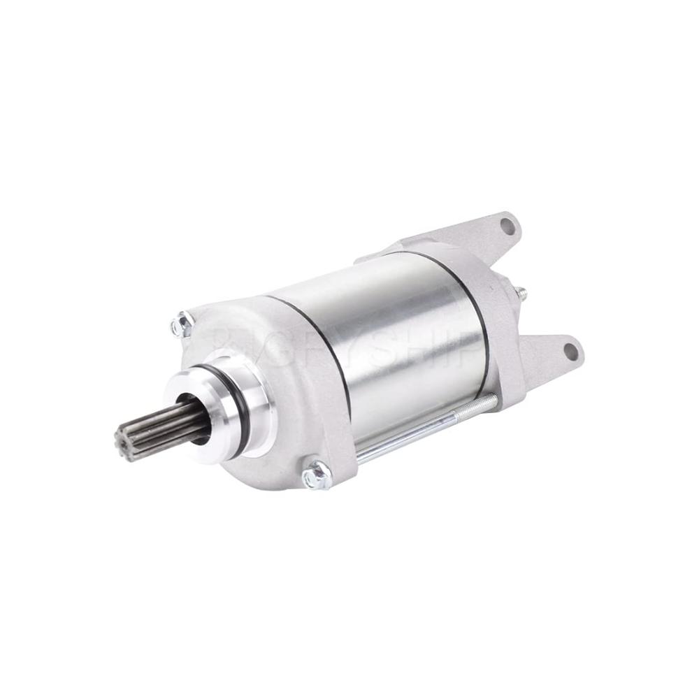 Anlasser für Kawasaki KVF650 Brute Force 650 4x4 2005-2009 & 4x4i 2006-2010 Motorradstarter 12V CCW 9 Spline Ersatzteil 21163-0037 21163-1321