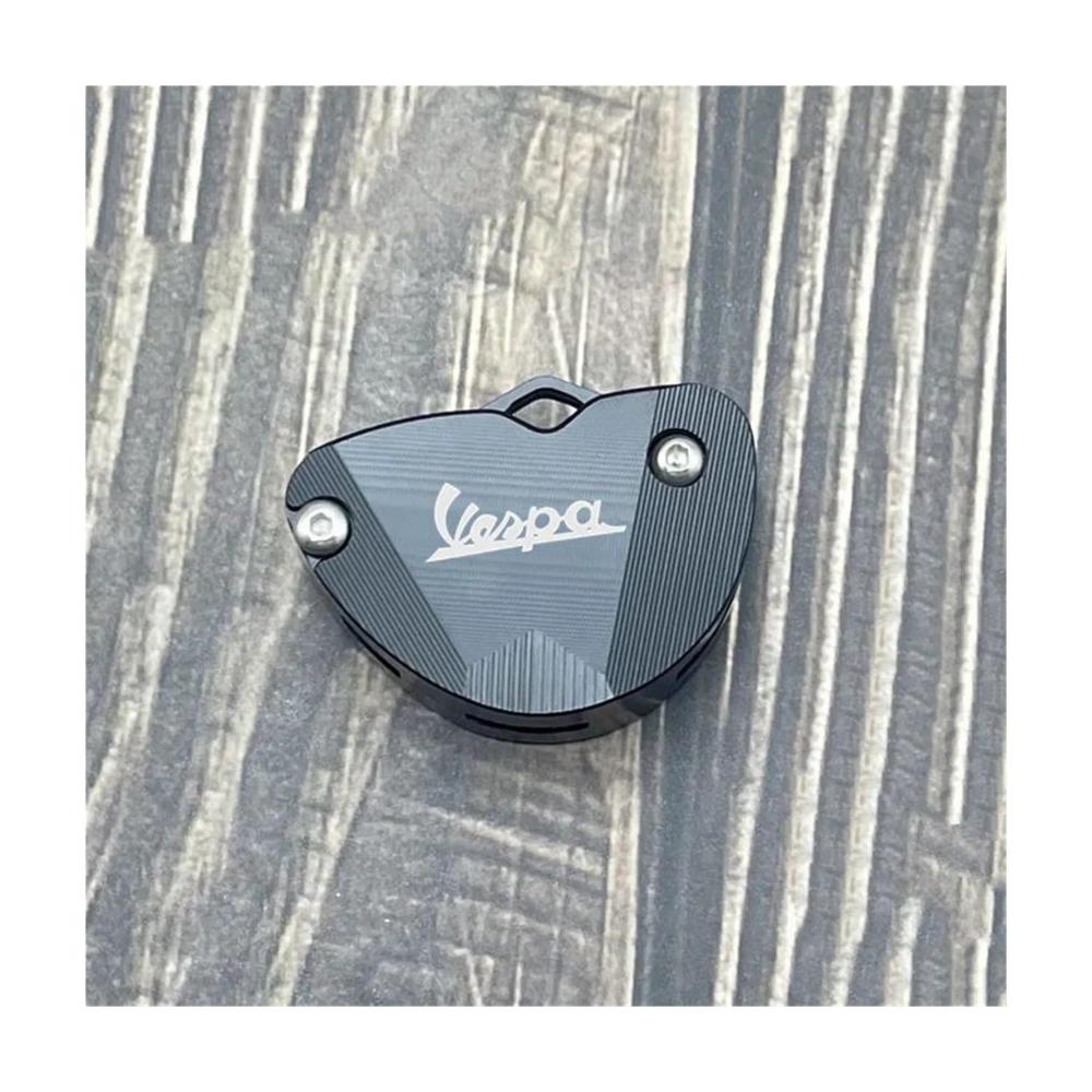 CNC-Aluminium Abdeckung Schlüsselanhänger für Motorräder & Vespa – Duke Piaggio Fly 125 LX LXV GTS 300ie GTS300 Enrico Koffer Schlüsselgehäuse Voll