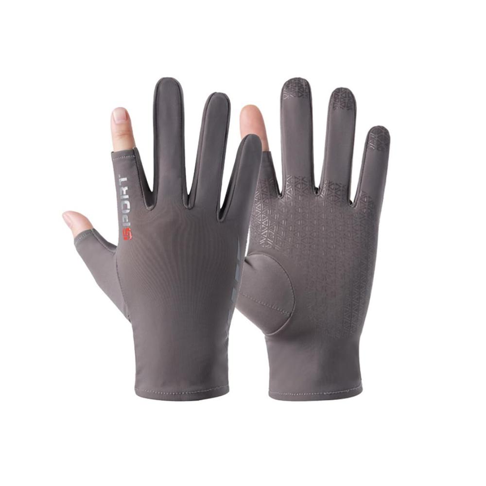 Outdoor-Sport-Handschuhe für Männer und Frauen – Griffige fingerlose Handschuhe für Reiten Bergsteigen und Vorlesewettbewerbe – Schwarz