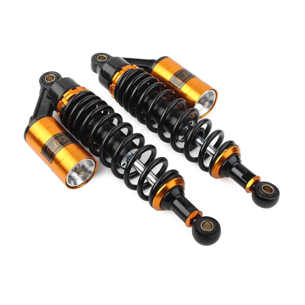 SIKUAI 1 Paar Universal 280 mm 11 Zoll Motorrad Stoßdämpfer für ATV UTV Hinterradaufhängung – Passend für Honda Suzuki Yamaha Kawasaki