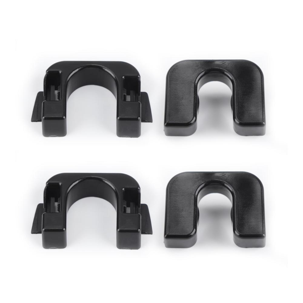 2 Paar Kofferraumklappen Clips 1539663 015532109E für Ford Fiesta MK3 MK7 MK8 B-Max C-Max Kunststoff für Gepäckraumabdeckung Ersatzteil