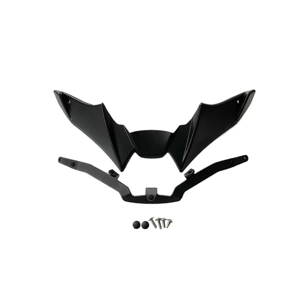 Spoiler & Flügel für Yamaha MT-09 MT09 SP 2021-2023 – Aerodynamisches Frontspoiler Kit mit Winglets für Motorräder Zubehör für besseren Fahrkomfort und Stil
