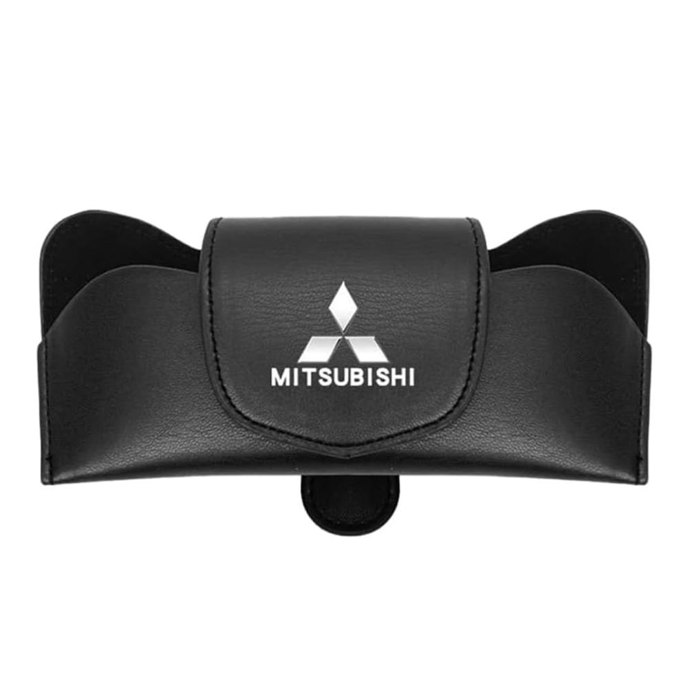 Brillenetui für Auto Sonnenblende Mitsubishi Outlander EX 2007-2013 – Brillenhalter Clip für Auto Sonnenblende ideal für Brillenbügel und Schutz