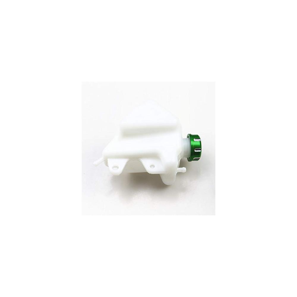 Motorrad Kühlmittelbehälter Tank für Kawasaki KLX250 KLX 250 2008-2015 – Kühlerflasche für Dirt Bike Off-Road (Grün) – Ersatzteil für Kühlungssystem