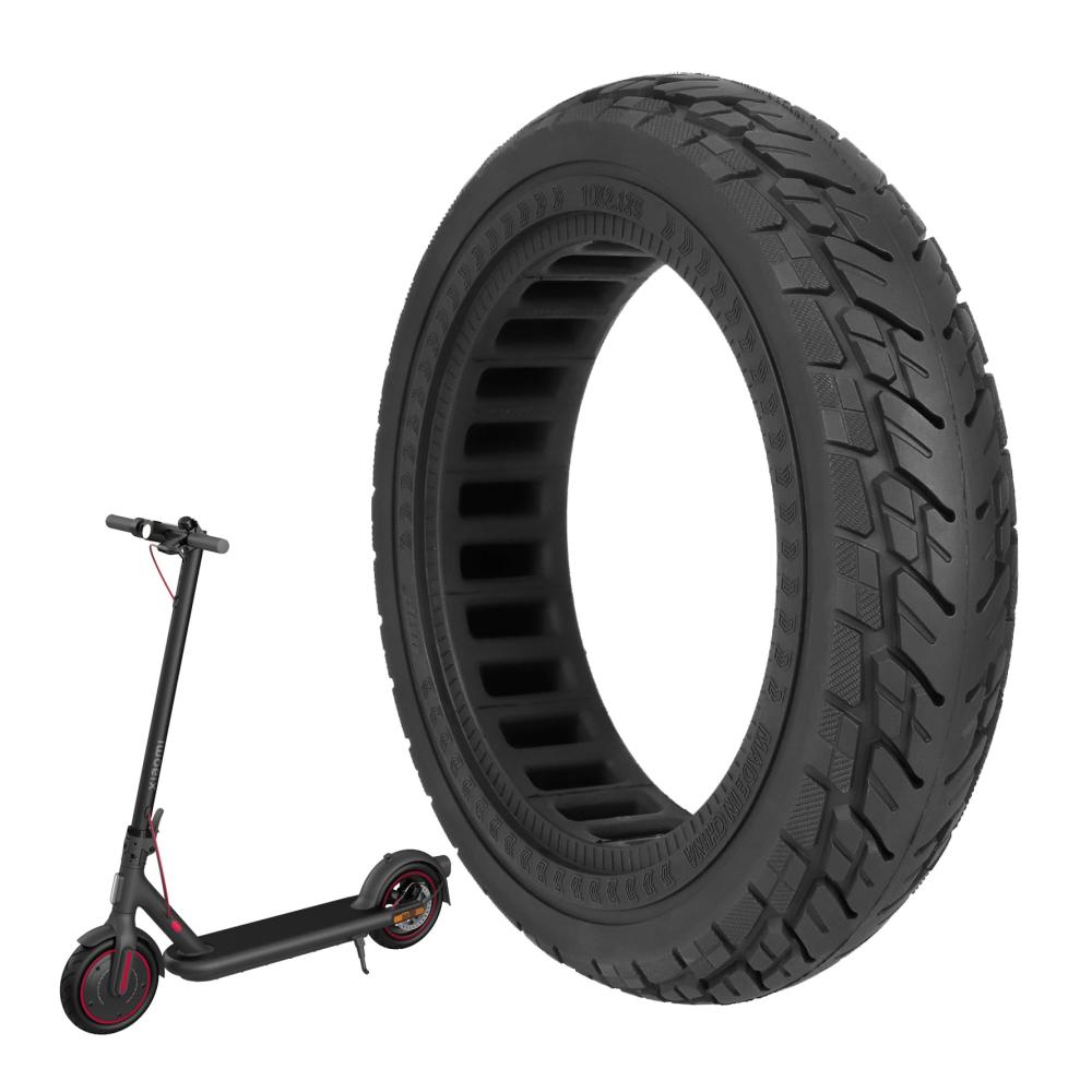 10 Zoll Vollgummireifen 250 * 54 für Xiaomi 4Pro/4Lite & Ninebot uifi/F20d/F30d/F40d/F40E – Offroad Ersatzreifen für Elektroroller 1 Stück