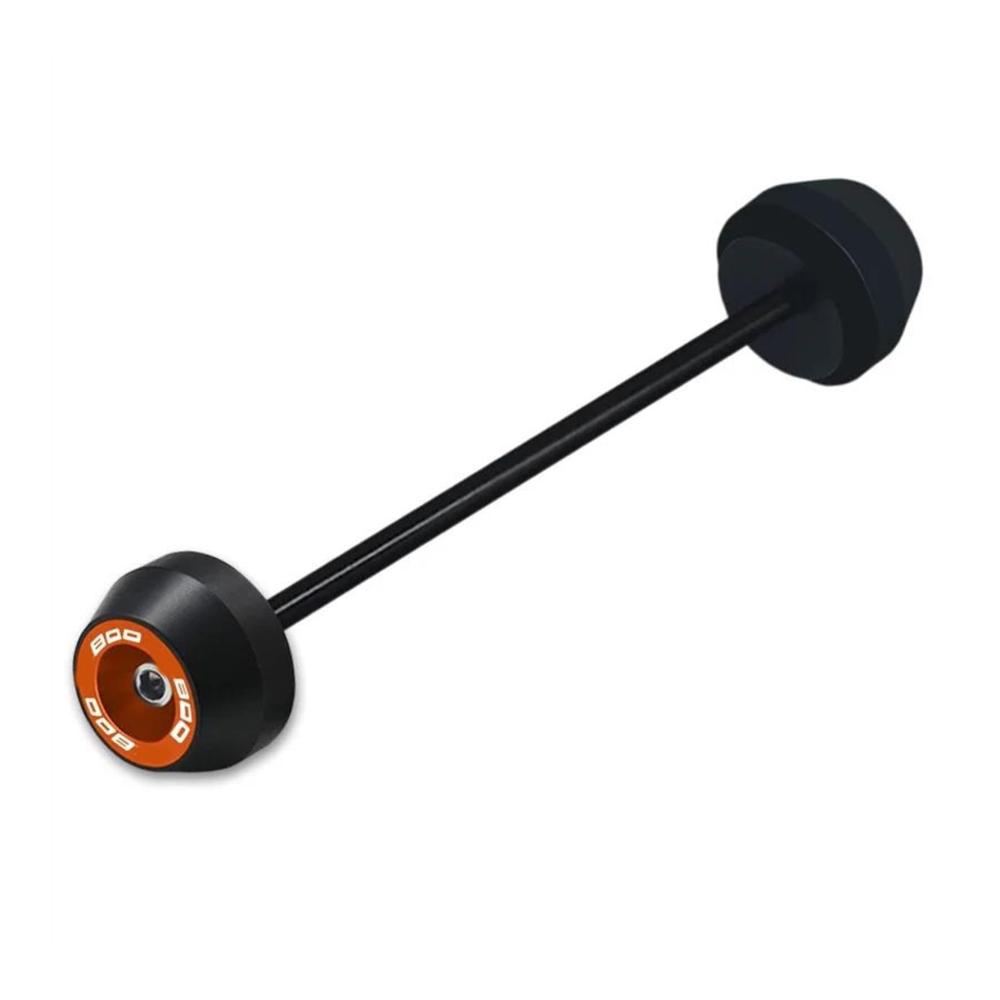 Rahmen Motorradschutz Für Kawasaki Z800 2012–2016 | Vorder- Und Hinterachsgabelschutz | Robuste Gabelschützer Für Ultimativen Schutz (Farbe Vorne Orange