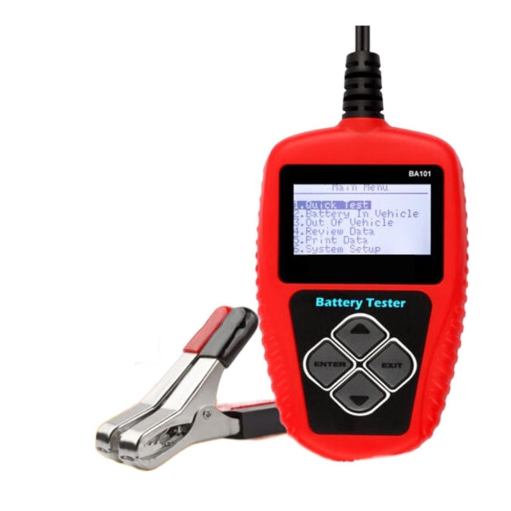 Zündeinstelllampe BA101 12V Autobatterie-Tester Ladegerät 100-200 0cca für Auto Motorrad - Werkzeug zum Laden von Startsystemen einfacher Batterietest