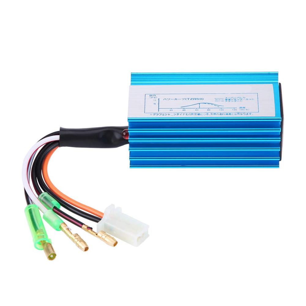 Racing CDI Box Zündung 2 Pin für Roller & Moped 2-Takt 50CC 90CC – Leistungssteigernde Zündungseinheit für bessere Beschleunigung und Höchstgeschwindigkeit