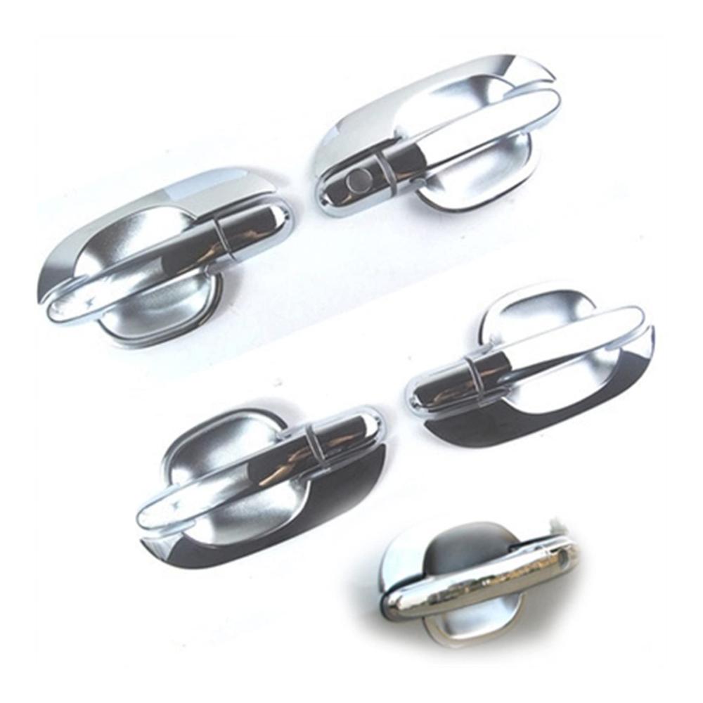 Chrom-Außentürgriffabdeckung & Cup-Schalenabdeckung für Kia Sportage 2005-2010 - Hochwertige Schutz- und Dekorationsset für Türgriffe und Schalen