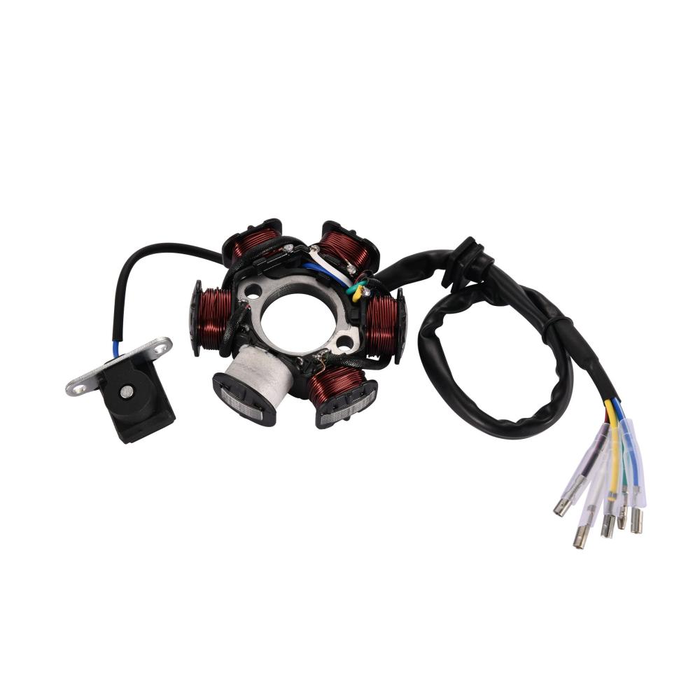 Statorspule Magneto 6 Spulen 5 Draht für GY6 50cc 70cc 90cc 110cc 125cc Roller Moped Go Kart ATV 4 Wheeler Dirt Pitbike Zündungen Ersatzteil