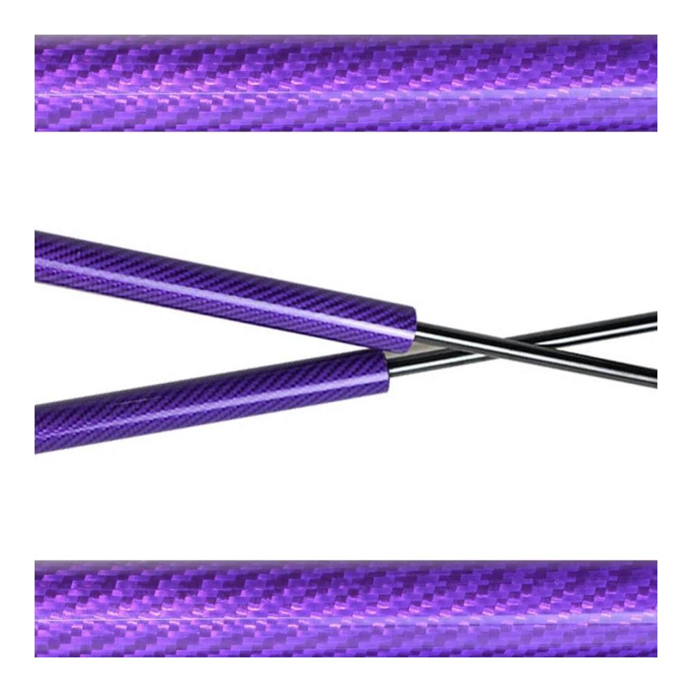 Kofferraum-Gasfeder für Mazda 6 Atenza GG1 2002–2008 Stoßdämpfer aus Kohlenstofffaser Modifizieren von Haubenstreben Purple Carbon Fiber