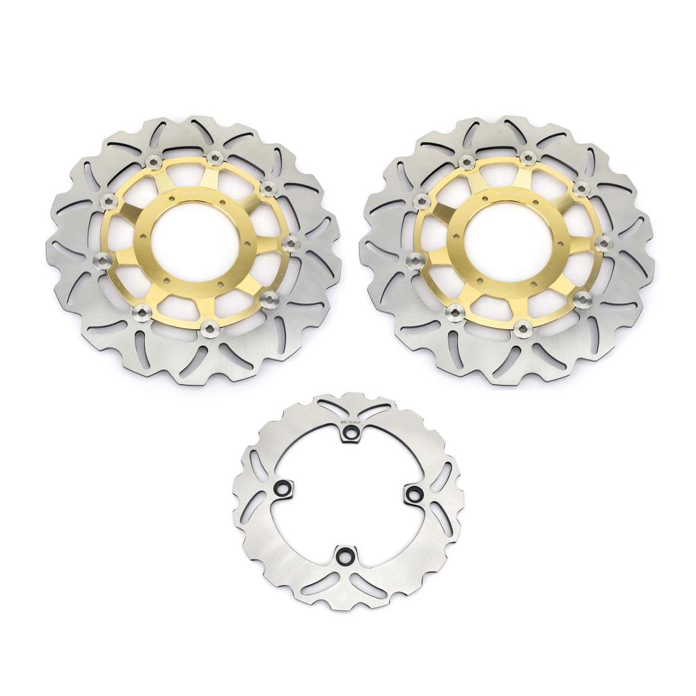 TARAZON Bremsscheiben Set Vorne und Hinten für HONDA CBR 600 RR 2003-2021 & CBR 1000 RR 04 05 – Hochwertige Ersatzteile für optimales Bremsen