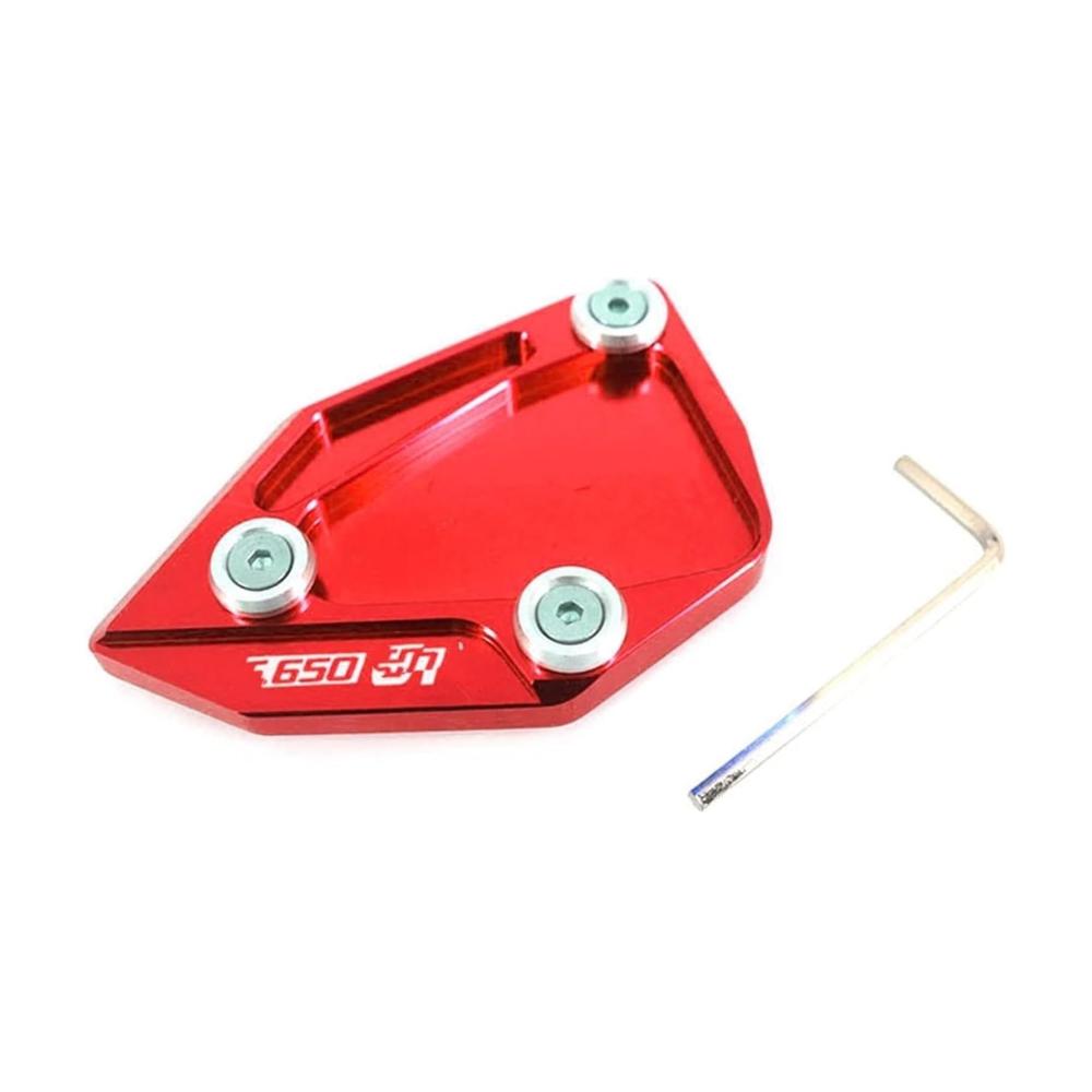 CNC Aluminium Kickstand Fuß Verlängerungspolster für BMW C650GT C600 Sport 2012-2015 Motorrad Seitenständer Stützplatte Erweiterung Ständer