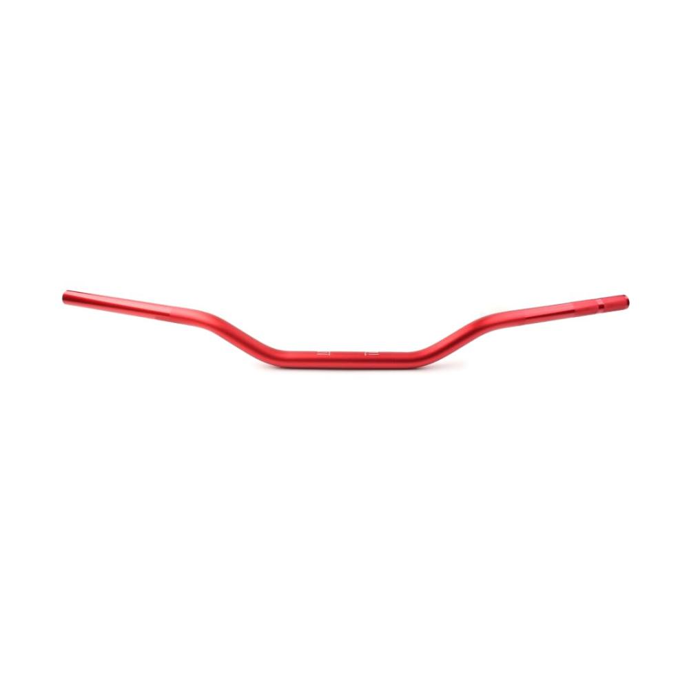 SIKUAI 22 mm Motorrad-Lenker Universal niedrig passend für ATV Go-Karts Quads Sport Dirtbike Motocross Offroad - Rot robust und vielseitig