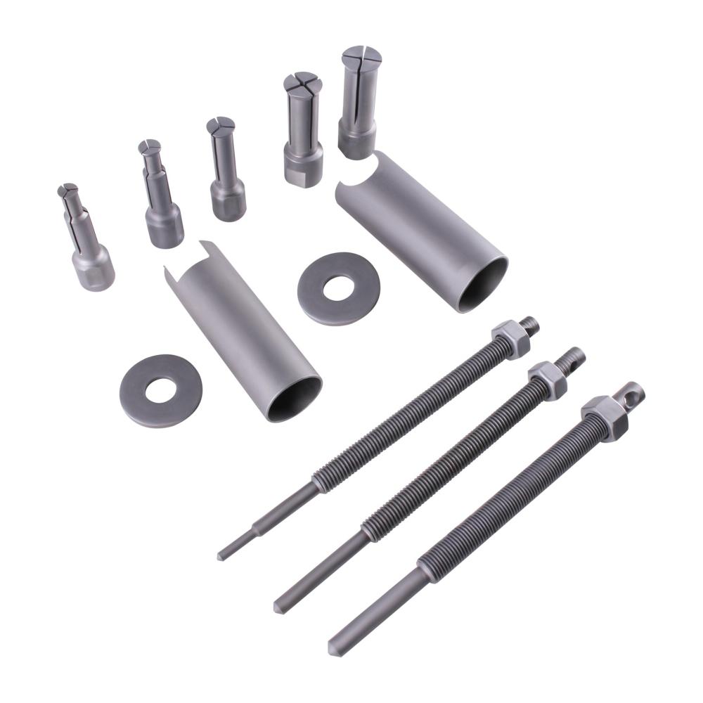 5-teiliges Innenlager-Abzieher-Set 9-23 mm Durchmesser für Radlager & Motorrad – Lagerabzieher Werkzeug mit offenen Clips für einfache Extraktion