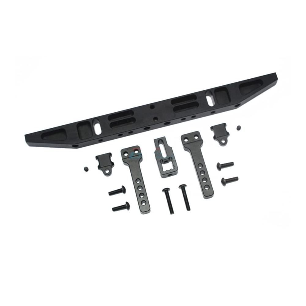 TRAXXAS TRX-4 Aluminiumlegierung hintere Stoßstange multifunktional verbessertes Anti-Kollisions-Gehäuse Stoßfänger für RC-Autos robust und langlebig