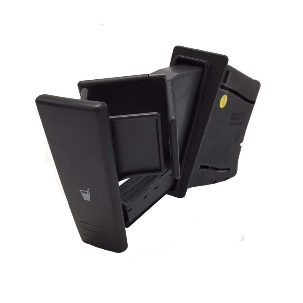 Schwarzer Getränkehalter für VW Polo 9N (2002–2010) - Mittelkonsole Ersatzteil 6Q0 858 602 GEBCDF 1QA praktischer Wasserhalter für vordere Konsole