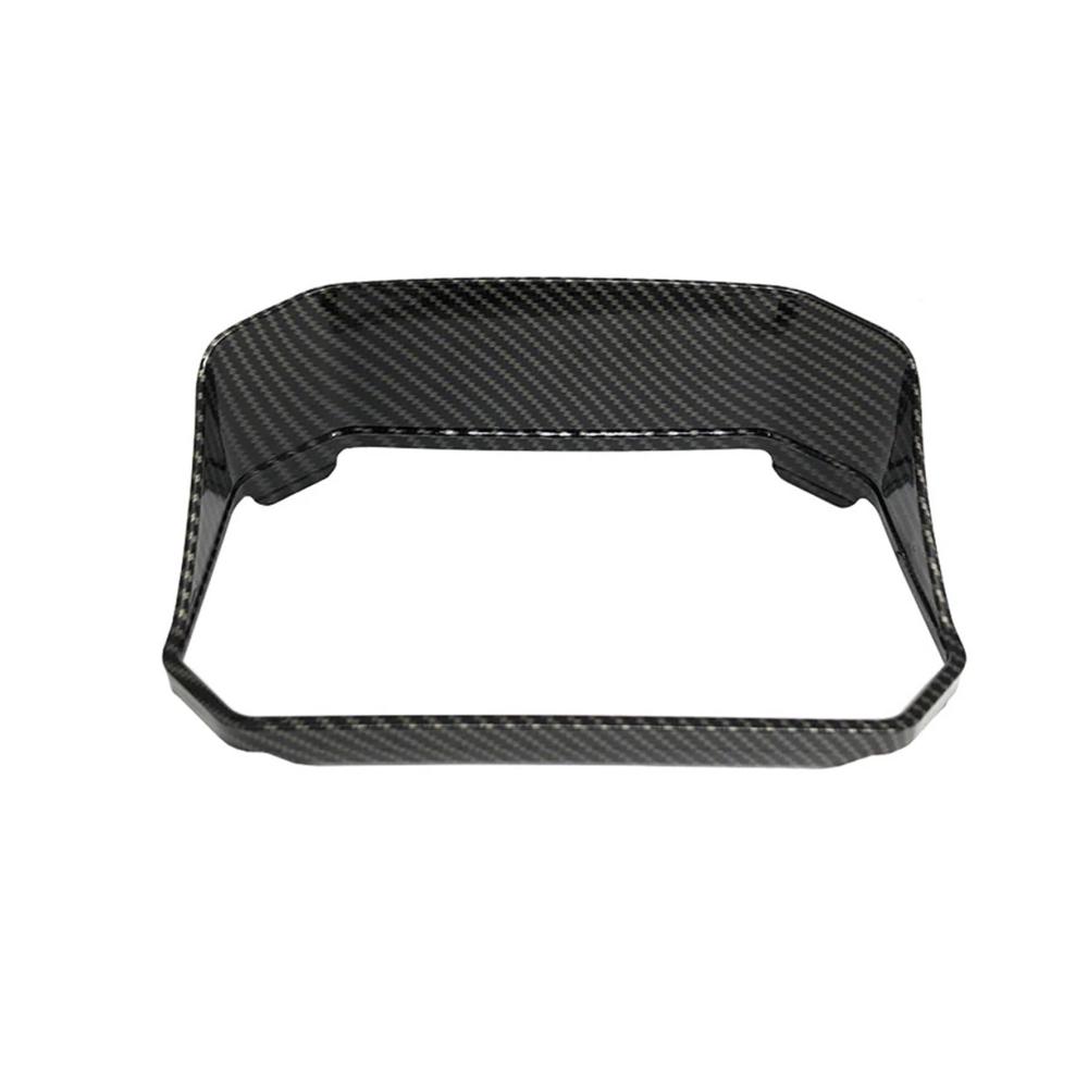 Geschwindigkeitsmesser mit Carbon Look Sonnenblende für R1200GS R1250GS F750GS F850GS C400X – optimaler Schutz für Instrumente und verbesserte Sichtbarkeit bei Sonneneinstrahlung