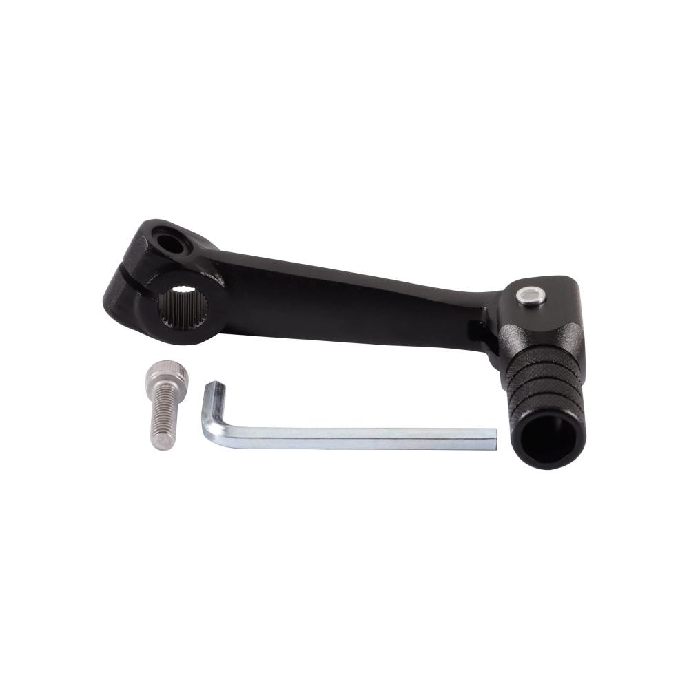 Klappbarer Schalthebel Ersatz für MX6 M4 KAYO T4 T6 TGR 250ccm IRBIS 50ccm 70ccm 110ccm 125ccm Pitbike Schwarz - Hochwertiger Schalthebel für Motorräder