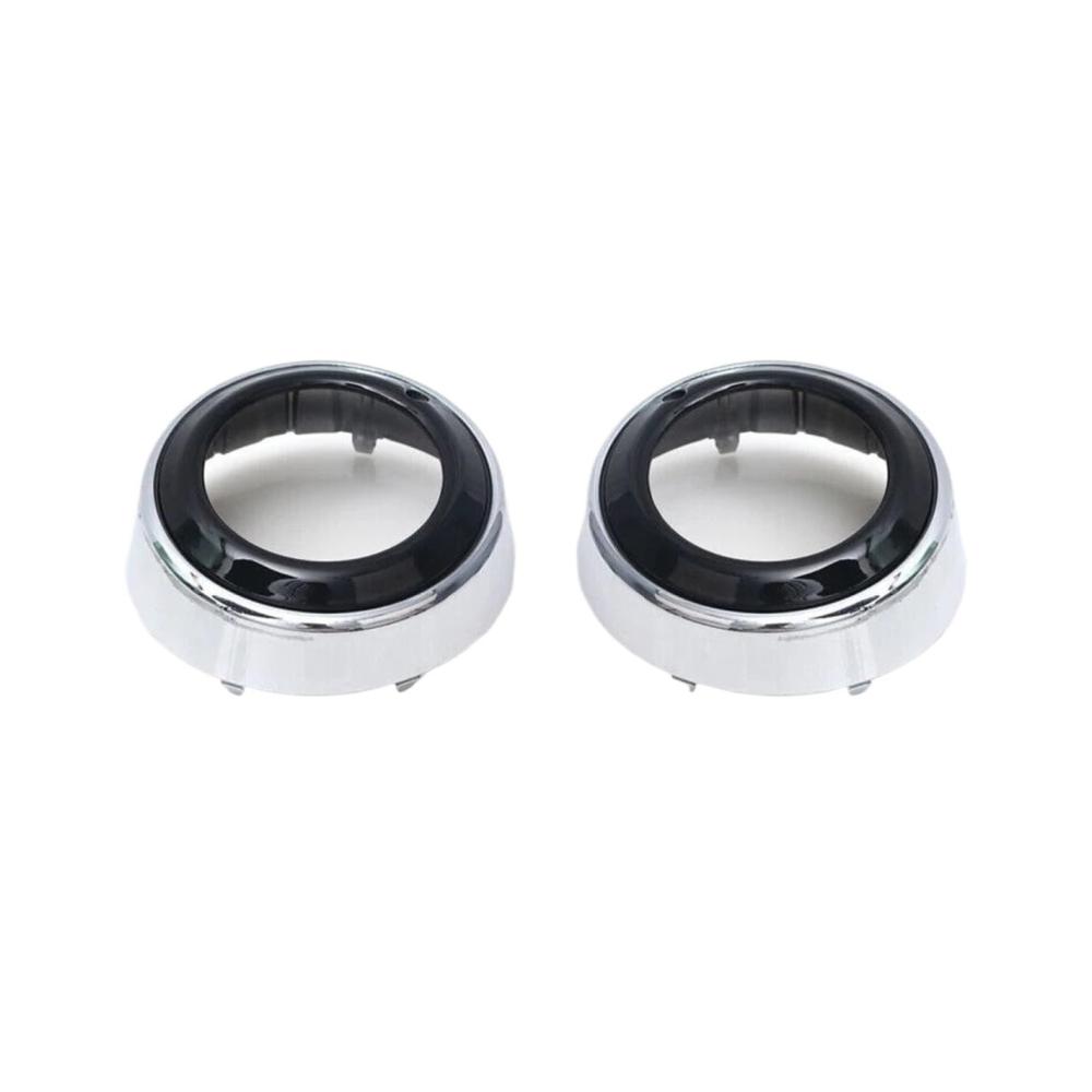 Scheinwerferblenden für Outlander 2006-2012 Stoßstange Trim Rahmen Nebellicht Abdeckung Kompatibel mit 8321A289 8321A290 Auto Zubehör