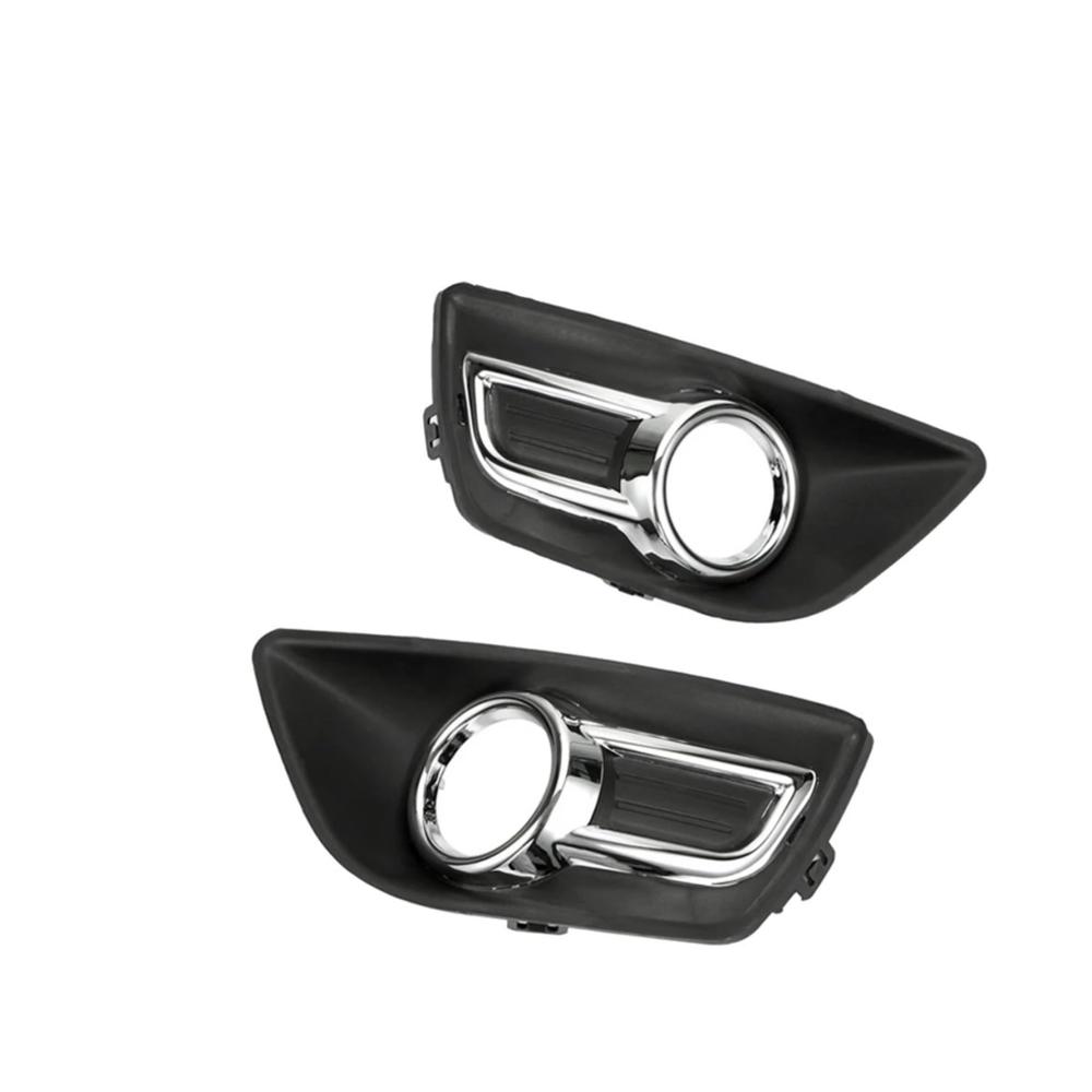 Scheinwerferblenden für Citroen C4 2008-2011 Chrom Nebelscheinwerfer Abdeckung Frontstoßstange Lichtverkleidung elegantes Design passgenaue Montage