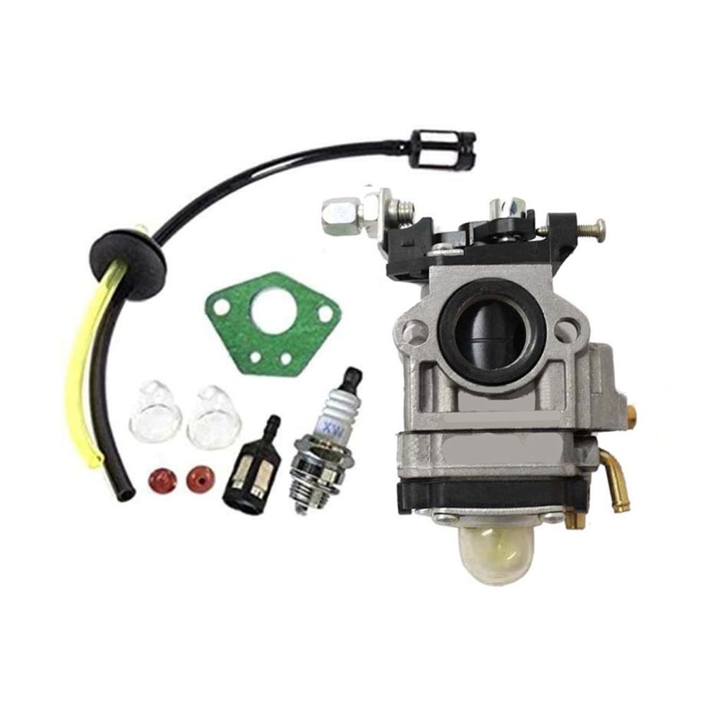 Vergaser-Kit für Motorsense 40cc-52cc passend für GX35 inkl. Dichtung Schlauch Zündkerze & Benzinfilter – Hochwertige Vergaseranlage für effiziente Leistung