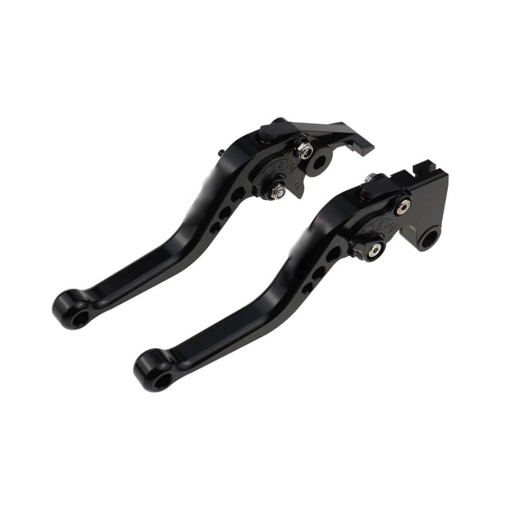 Verstellbares Kupplung- & Bremshebelset CNC für Honda VFR750 1991-1997 kurze Brems- & Kupplungshebel Motorrad Zubehör Schwarz