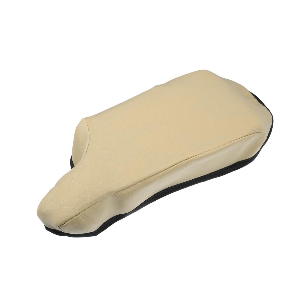 Mittelarmlehnenbezug für Mazda 3 2014-2017 – Hochwertiger Neoprenstoff strapazierfähig Braun – Auto-Innenraumzubehör 1 Stück Schutz für Armlehne