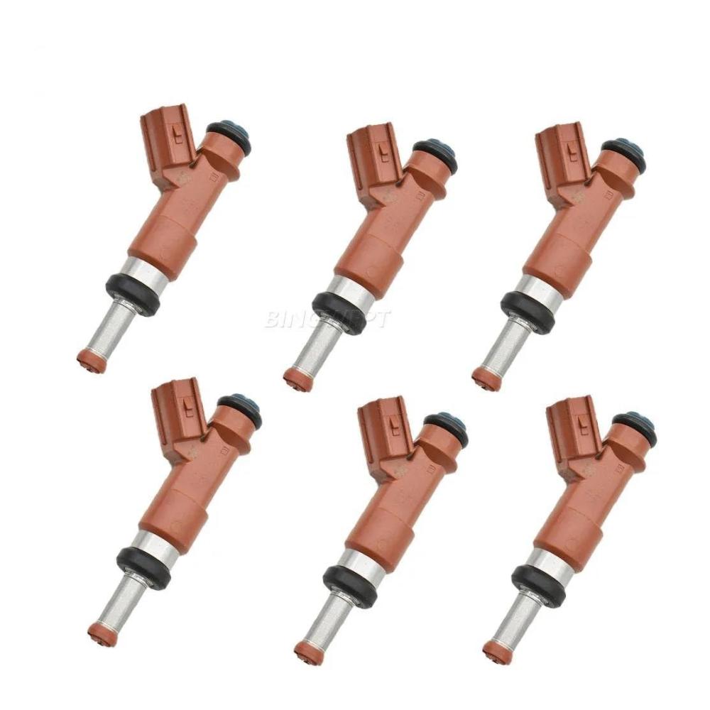 Auto Einspritzdüsen 6PCS Original Kraftstoff Injektor für Camry Avalon Highlander RAV4 3.5L 2GR 23250-31050 23250-0P040 – Hochwertige Motor Düse