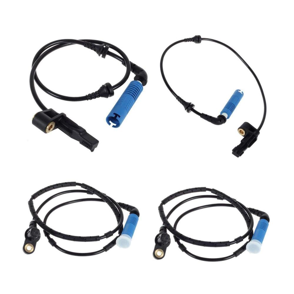 Drehzahlgeber ABS-Raddrehzahlsensor Set für BMW 3 E46 325I 330I M3 Z4 E85 4 Stück 34526752681 34526752682 34526752683