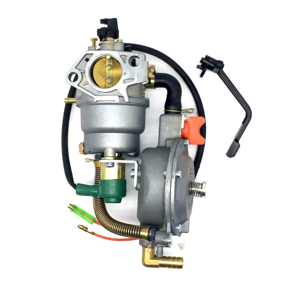 Vergaser Doppel-Kraftstoffgenerator für GX390 GX340 188F 5 kW LPG NG Benzin Motorrad Vergaseranlage für kleine Motoren zuverlässige Leistung und hohe Effizienz