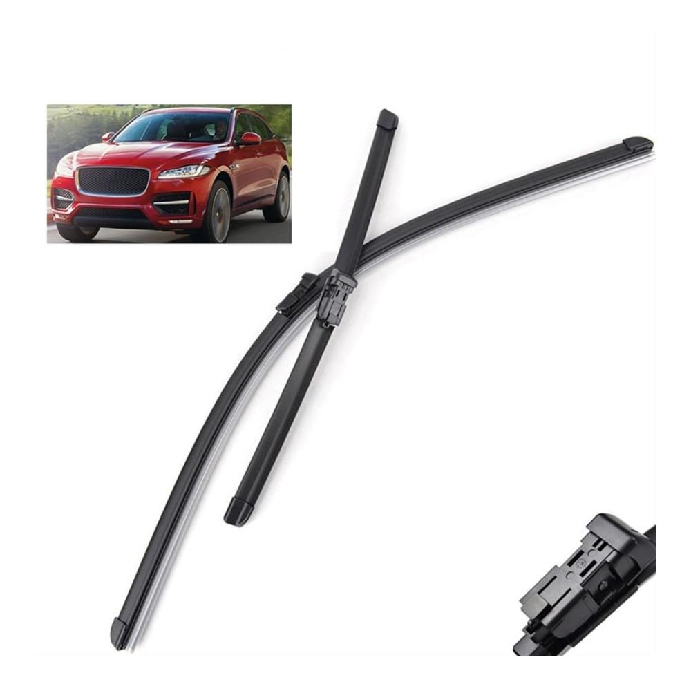 Scheibenwischer Set für Jaguar F-Pace X761 2015–2023 26 Zoll vorne rechts & 19 Zoll vorne links Allwetter-Wischerblätter für Windschutzscheibe Fenster Regenwischer