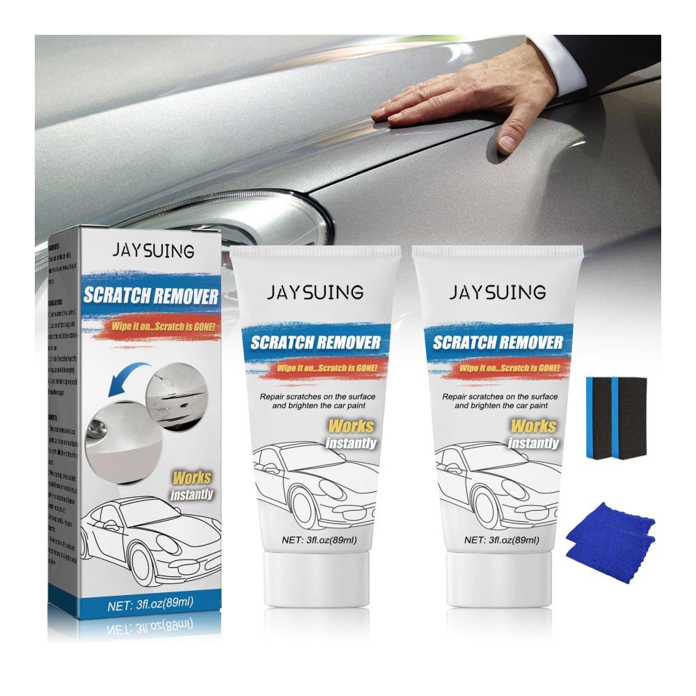 Utapossin Kratzer Entferner Set für Autos – Effektive Autopolitur zur Lackreparatur Entfernung kleiner Kratzer & Verbesserung des Autolacks – Kratzerentferner für Auto
