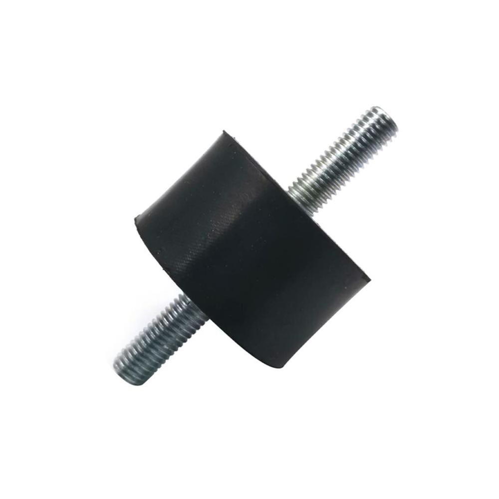 Stoßdämpfer Gummi Anti-Vibrationslager M10/M12 40-80mm Durchmesser für Auto Boot stoßdämpfend 1 Stück Typ Anti-Vibrations-Gummihalterung (M10x27mm 60x60mm)