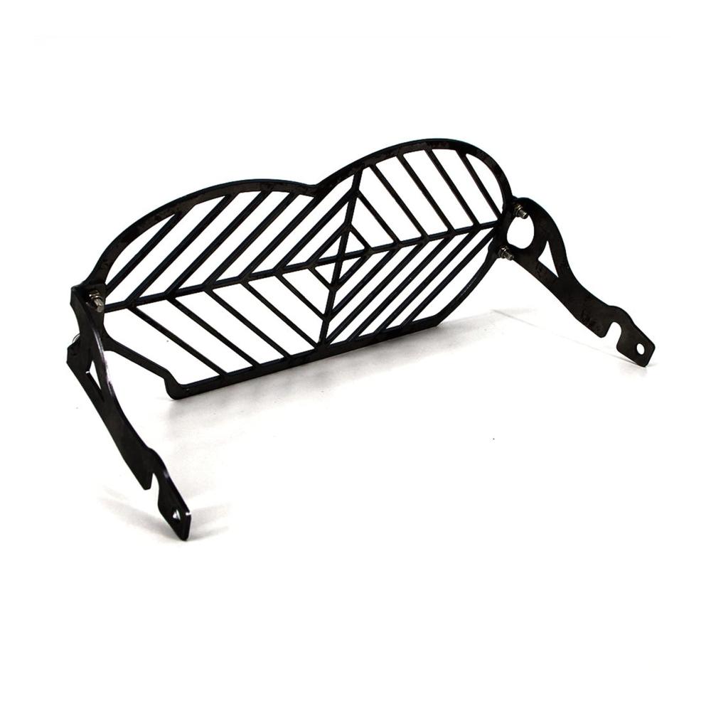 Motorrad Frontscheinwerfer Schutzgitter aus Edelstahl für BMW R 1200 GS Adventure R1200GS 2004-2012 – Scheinwerferschutz Abdeckung Grill für Motorräder