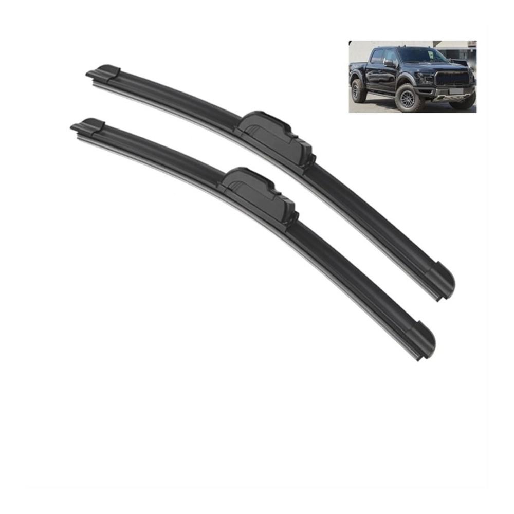 Ersatzwischblätter 22 Zoll für Ford F150 2009–2020 Allwetter-Wischerblatt Gummi-Nachfüllwischer für Frontscheibe LHD/RHD Autozubehör