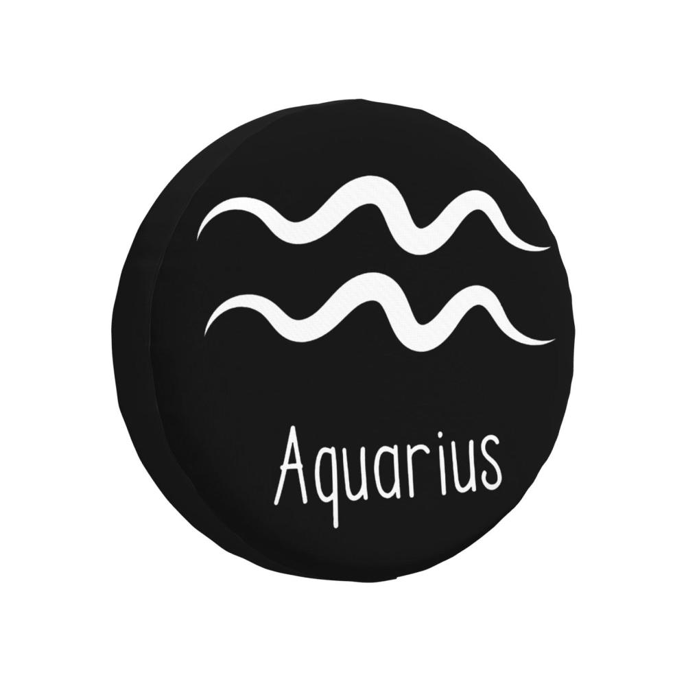 Ersatzradabdeckung Aquarius für LKW und SUV wind- und regendicht 17 Zoll schwarz Radschutz wetterfest robust ideal für Offroad-Fahrzeuge